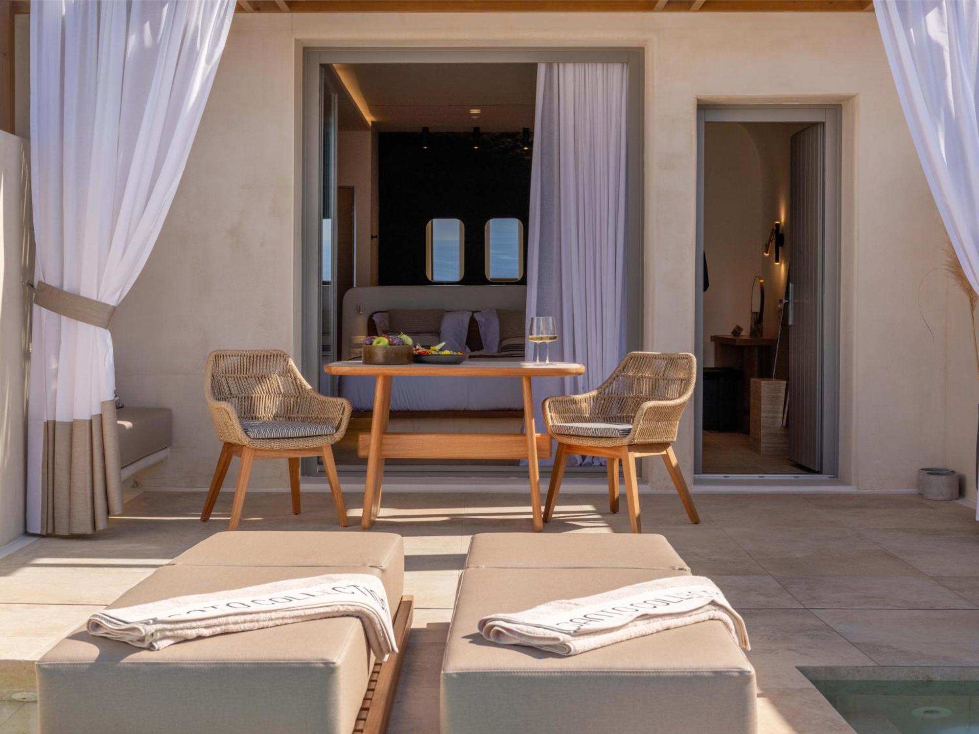 Santo Mine Oia Suites Bagian luar foto