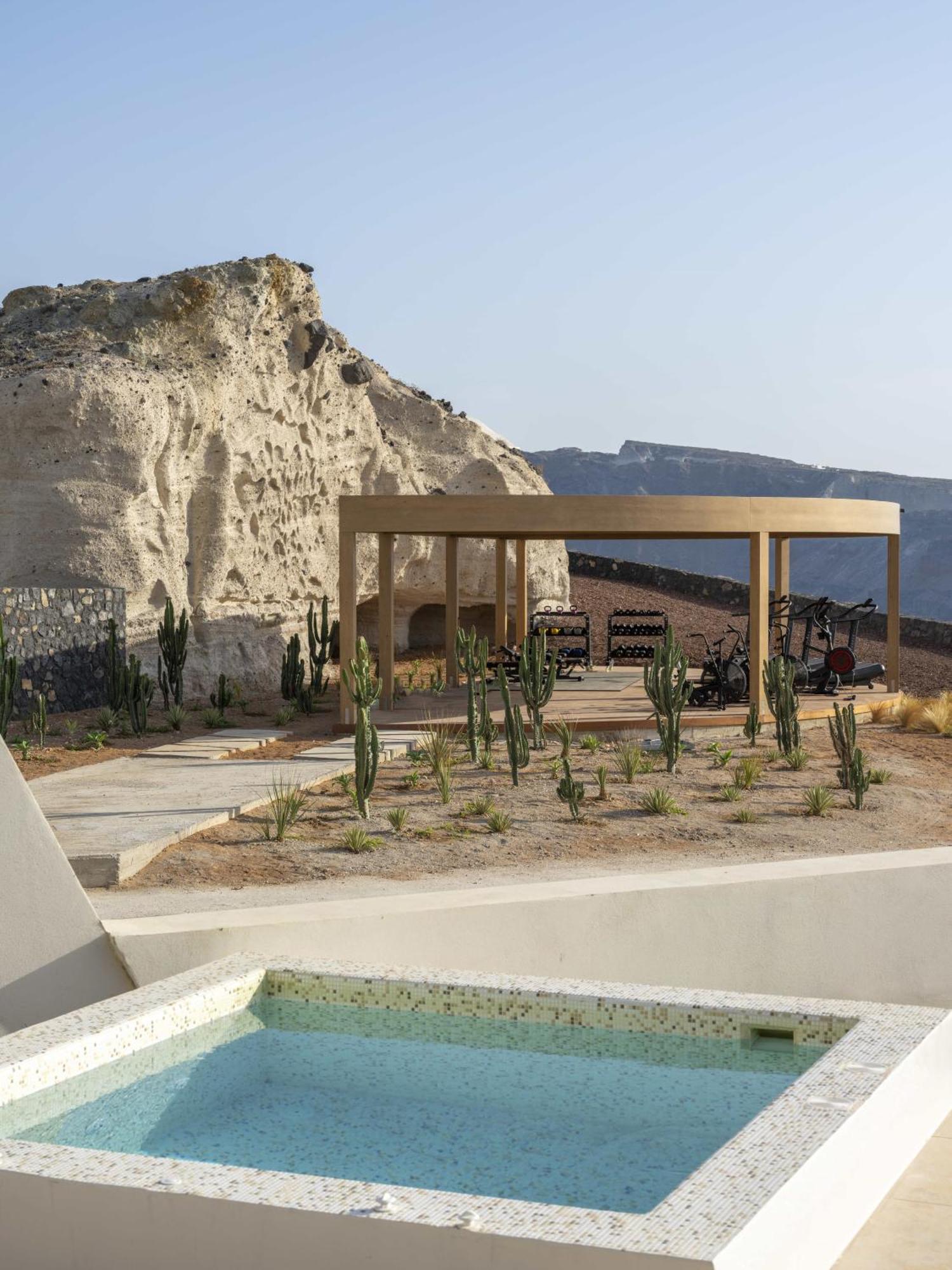 Santo Mine Oia Suites Bagian luar foto