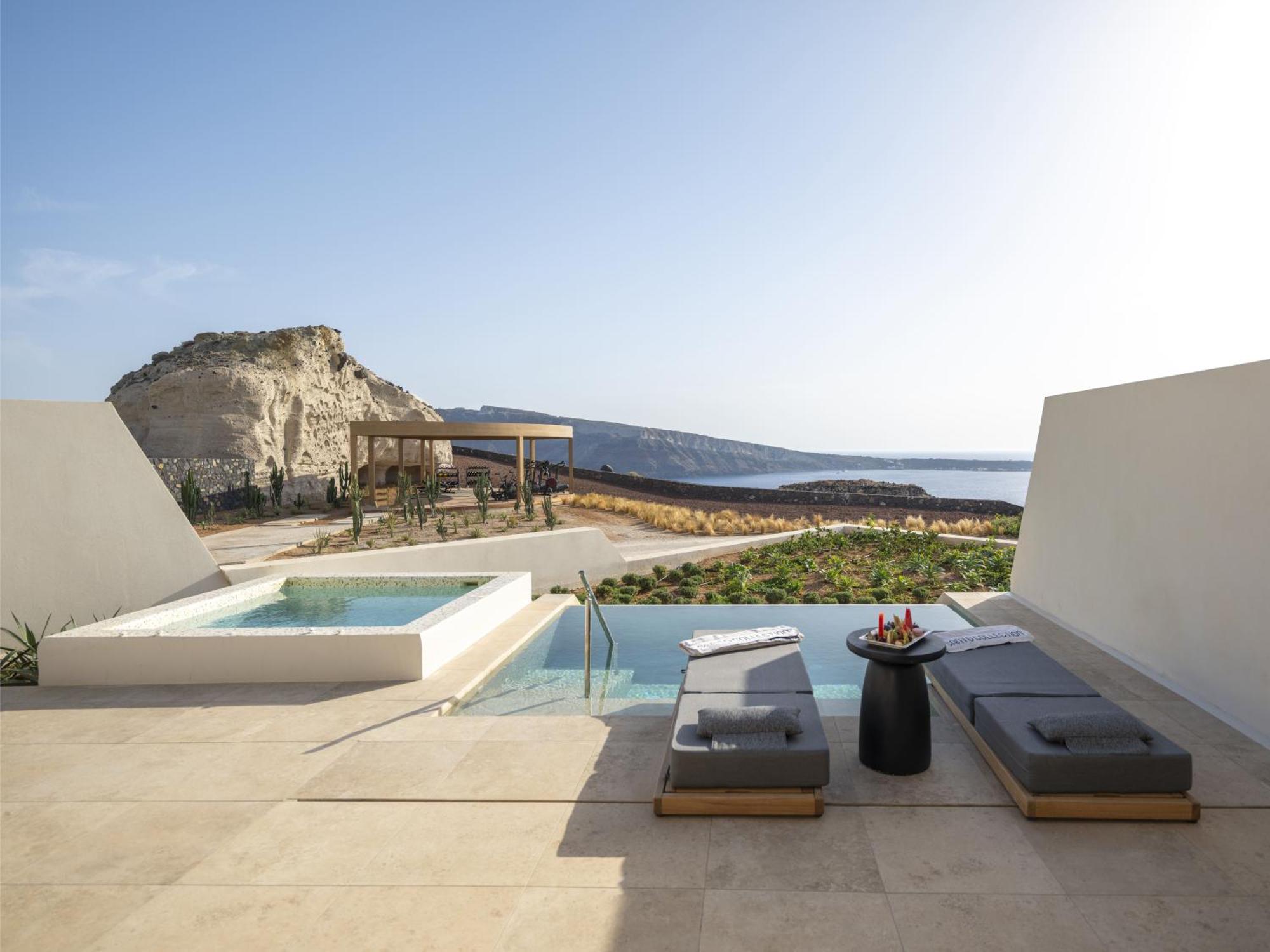 Santo Mine Oia Suites Bagian luar foto