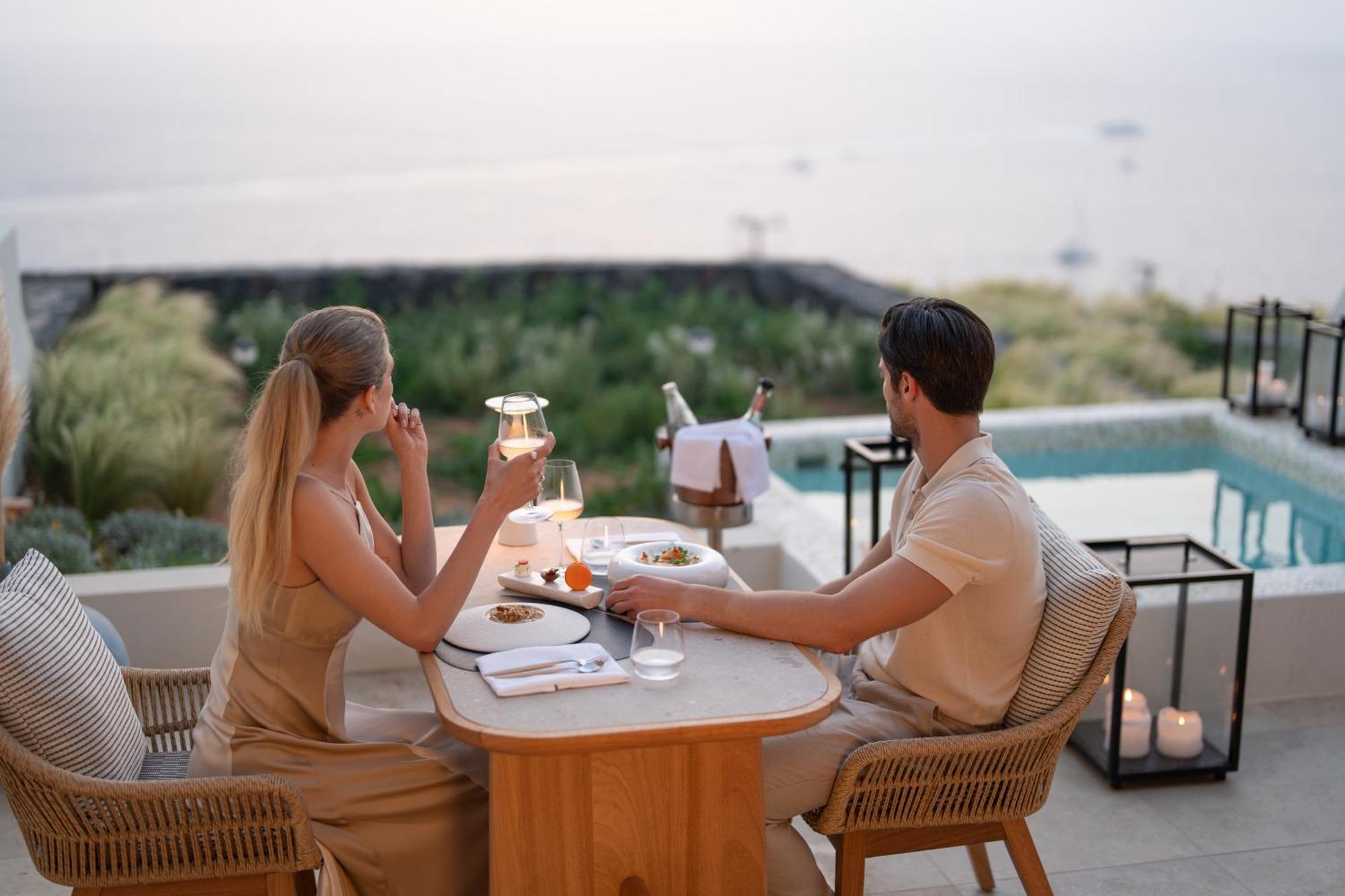 Santo Mine Oia Suites Bagian luar foto